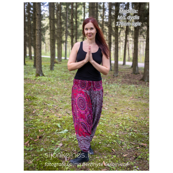 SIJONKELNĖS M/L (raudona mandala) - Image 12