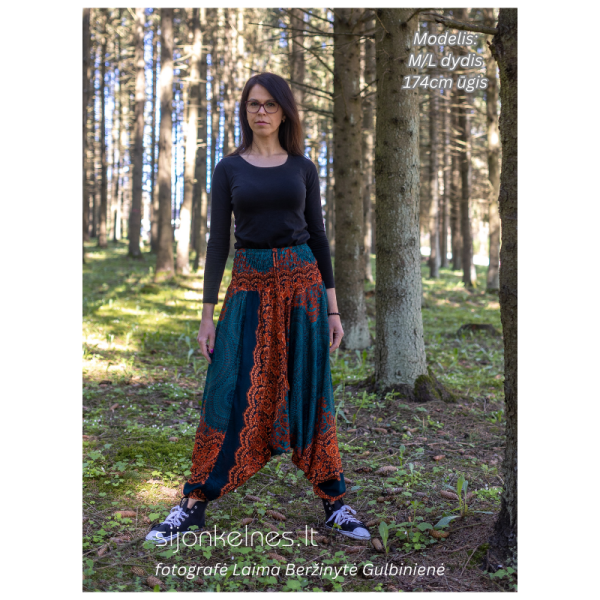 SIJONKELNĖS M/L (žalia-oranžine mandala) - Image 13