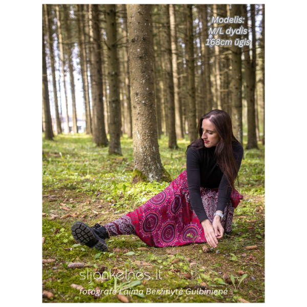 SIJONKELNĖS M/L (raudona mandala) - Image 14