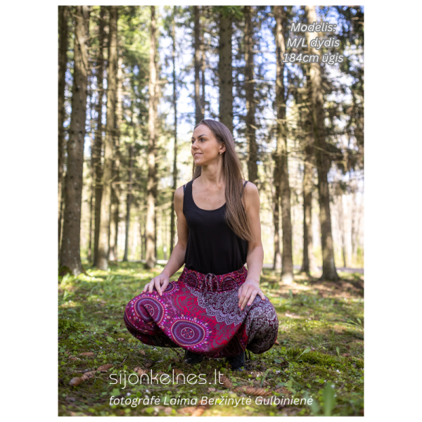SIJONKELNĖS M/L (raudona mandala) - Image 15