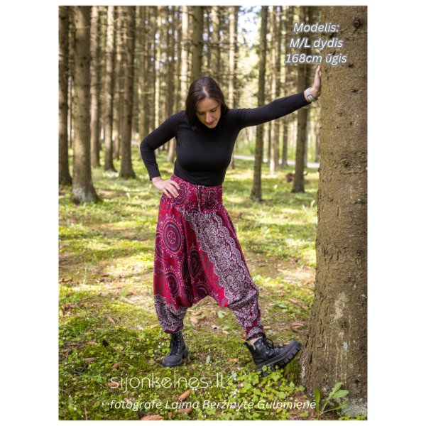 SIJONKELNĖS M/L (raudona mandala) - Image 17