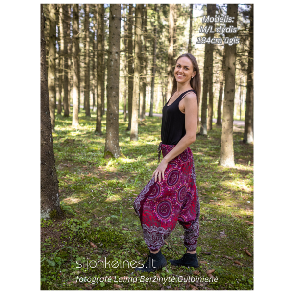 SIJONKELNĖS M/L (raudona mandala) - Image 3