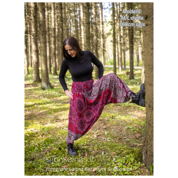 SIJONKELNĖS M/L (raudona mandala) - Image 2