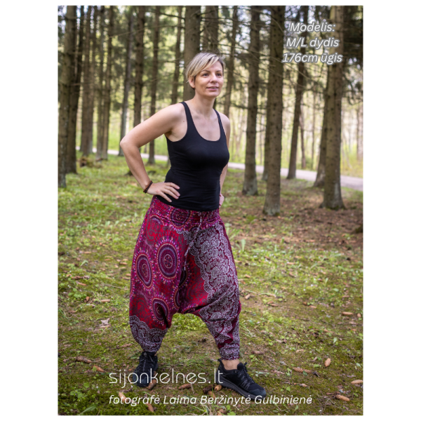 SIJONKELNĖS M/L (raudona mandala) - Image 4