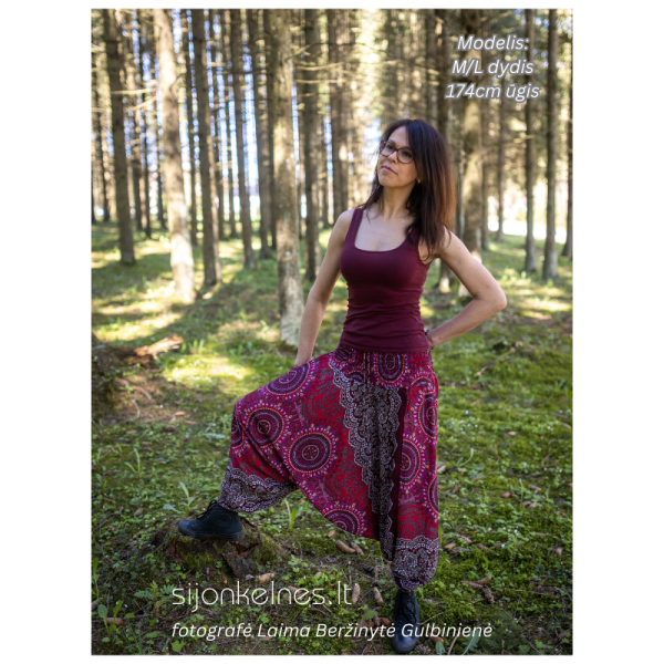 SIJONKELNĖS M/L (raudona mandala) - Image 5