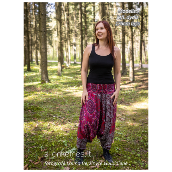 SIJONKELNĖS M/L (raudona mandala) - Image 6