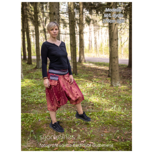 SIJONKELNĖS M/L (bordo su raštais)